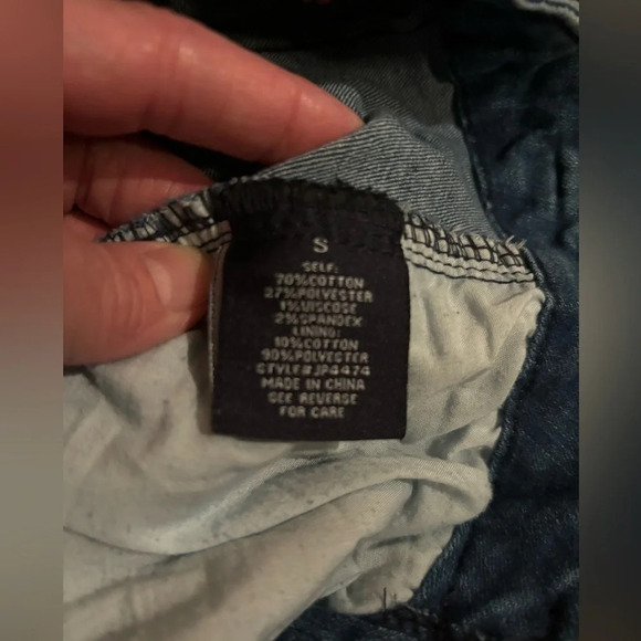 Jealous Tomato Bell Bottoms Jeans Flare High Rise size small - Picture 7 of 8